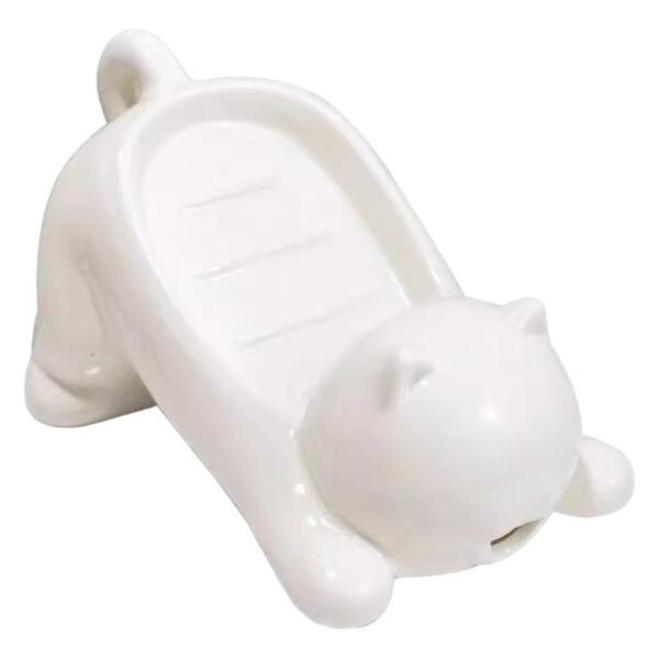Cute Cat Draining Soap Holder - Image 4