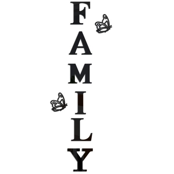 FAMILY Butterfly Acrylic Wall Stickers - Image 5