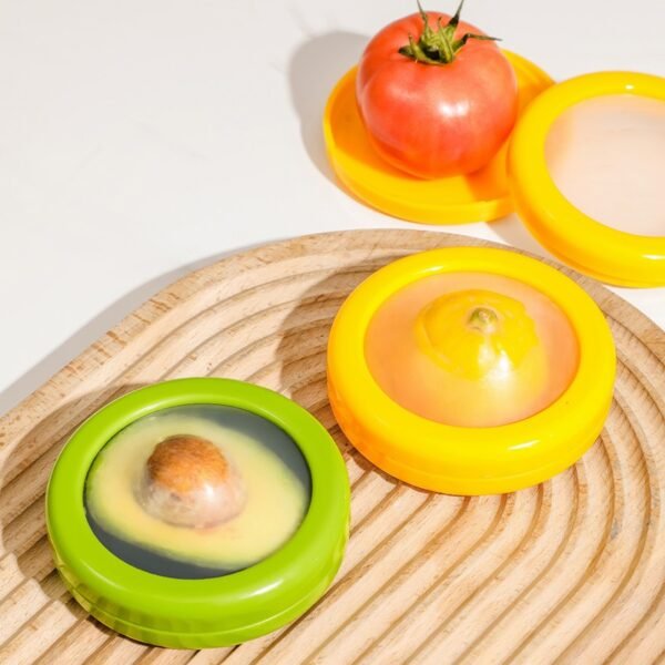 Transparent Film Fruit and Vegetable Storage Container - Image 2
