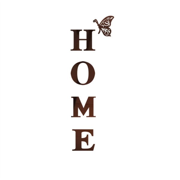 HOME Butterfly Acrylic Mirror Wall Stickers - Image 11