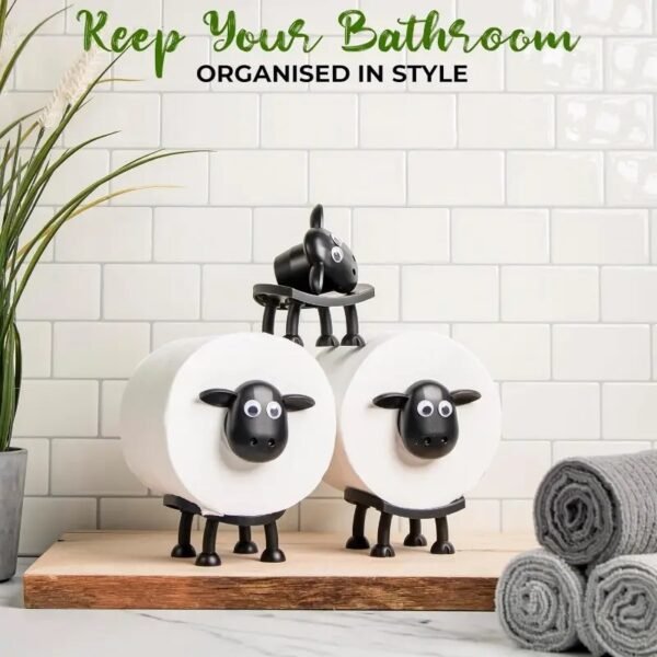 Cute Sheep Toilet Paper Holder (1 pc)