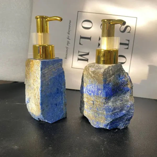 Natural Crystal/Stone Soap Dispenser - 30ml - Image 9