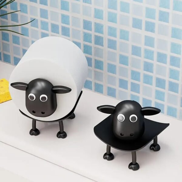 Cute Sheep Toilet Paper Holder (1 pc) - Image 3