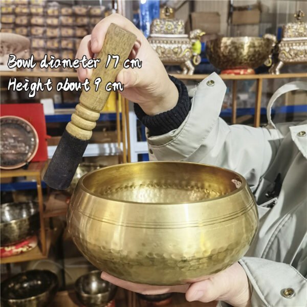 Handmade Tibetan Brass Singing Bowl