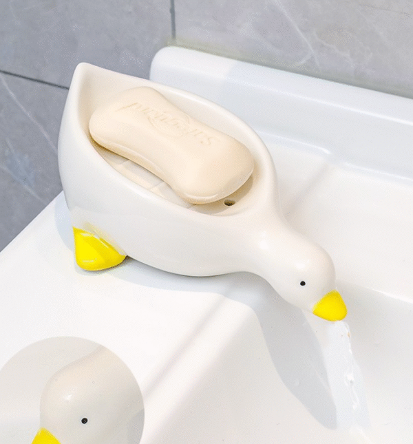 Cute Duck Draining Soap Holder - Image 6