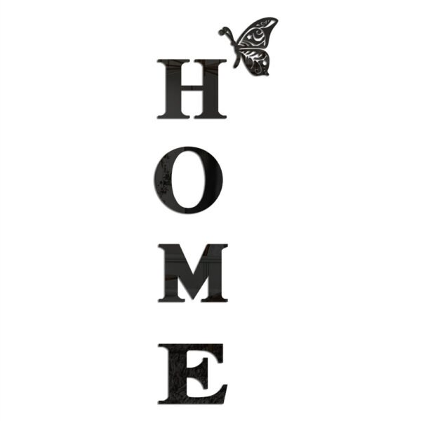 HOME Butterfly Acrylic Mirror Wall Stickers - Image 8