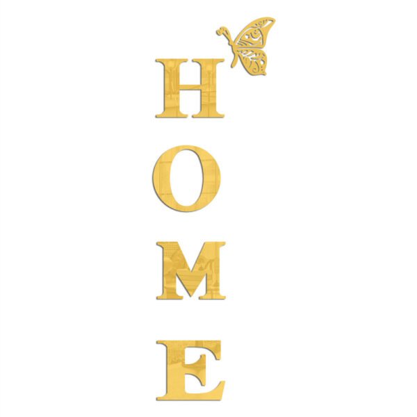 HOME Butterfly Acrylic Mirror Wall Stickers - Image 7