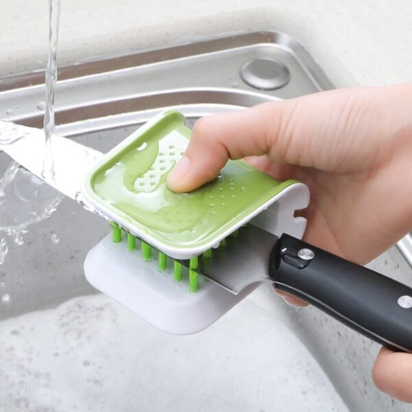 U-Shaped Knife And Fork Cleaning Brush - Image 2